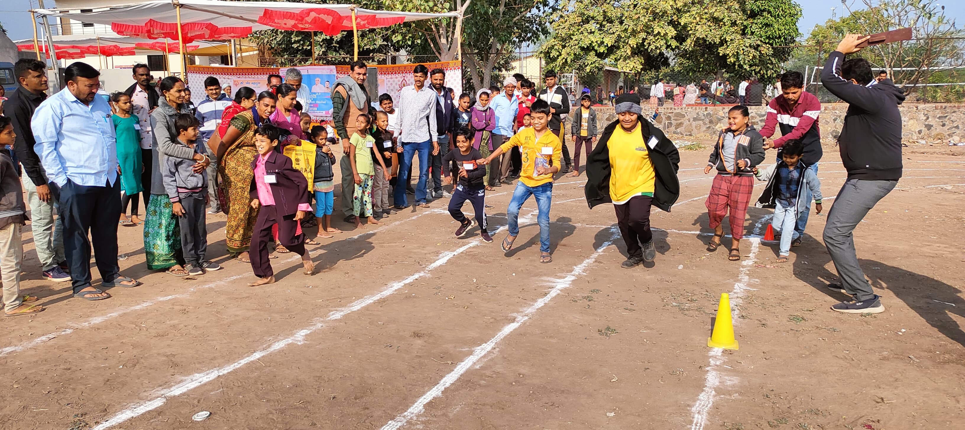 મનો દિવ્યાંગ અને શ્રવણમંદ ખેલાડીઓનો બોટાદ જિલ્લા કક્ષા નો સ્પે. ખેલમહાકુંભ  યોજાયો..