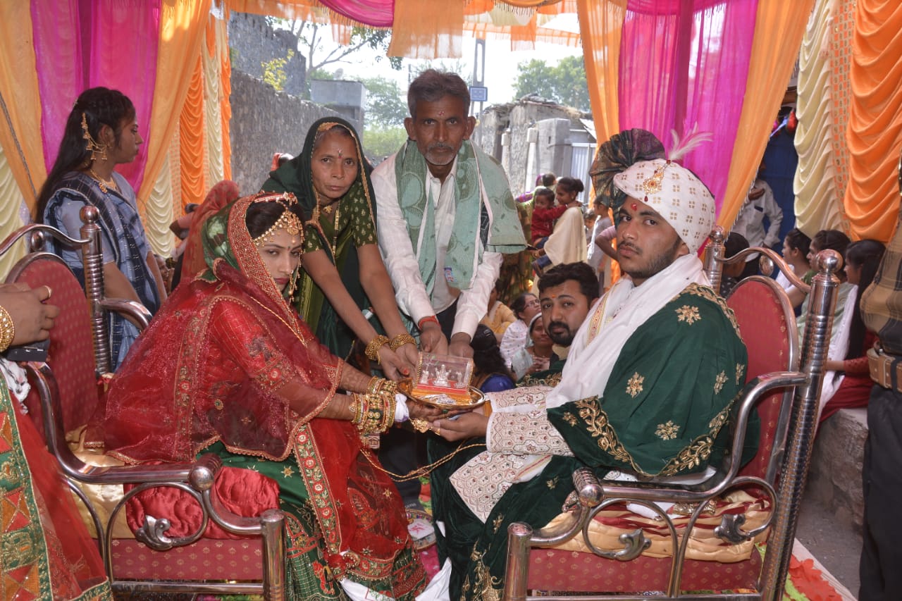 સૌભાગ્યવતી ભવ:  દિવ્યાંગ લગ્ન સહાય યોજના થકી દિવ્યાંગ યુગલોને સરકારશ્રીના આશીર્વાદ